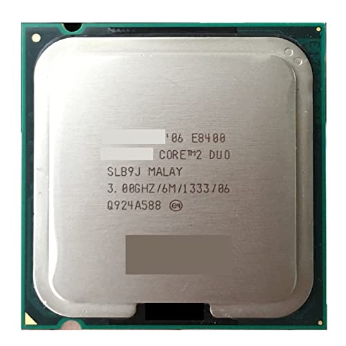  Componenti del Computer Processore Core 2 Duo E8400 Dual-Core 3.0 GHz FSB 1333 MHz Socket 775 CPU Alta qualità