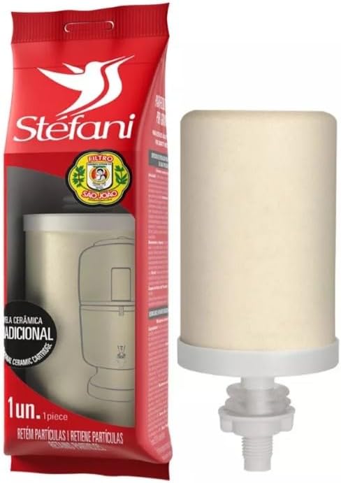 Generic Brazilian Traditional ceramic water filter, 1 Count (Pack of 1), White