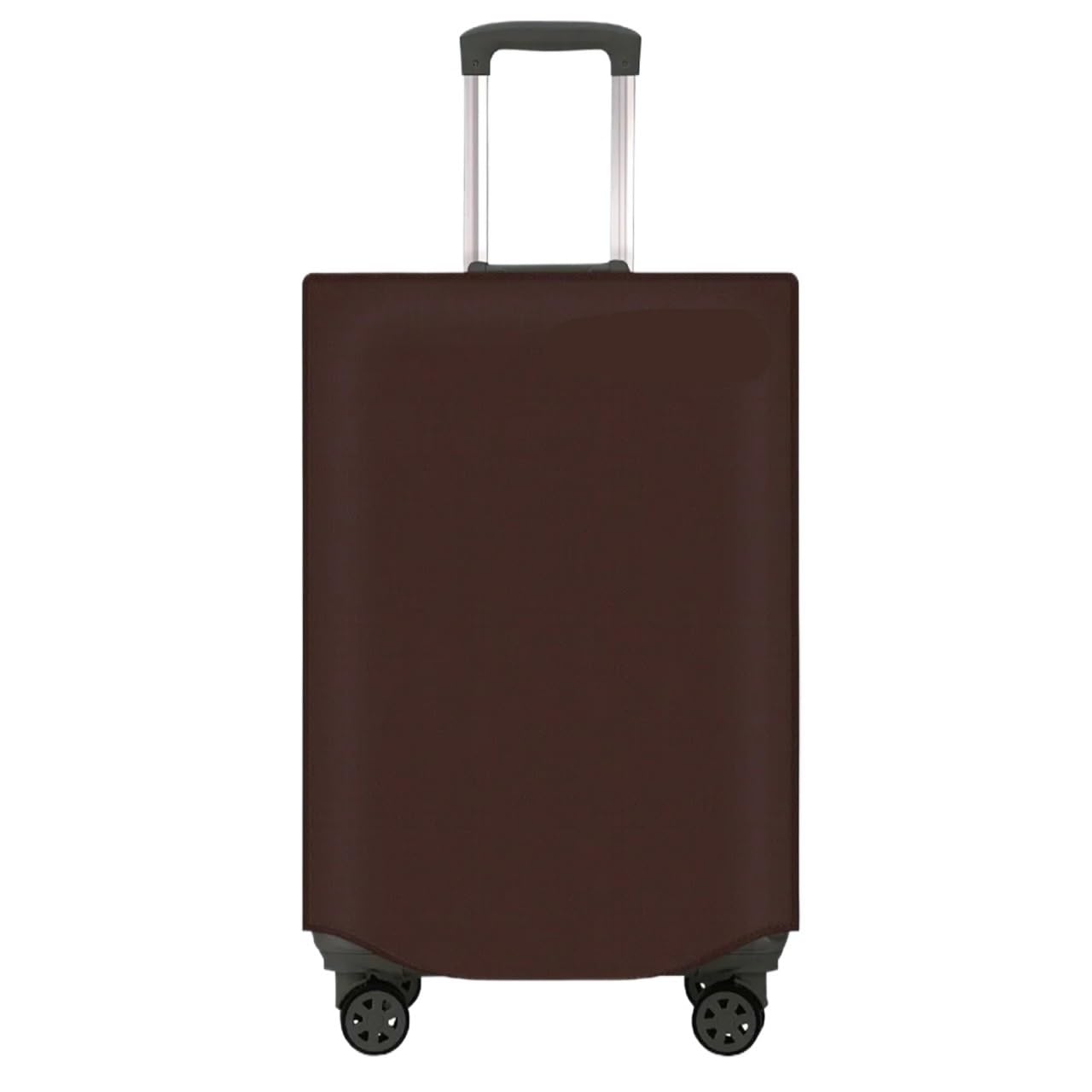 Copri Valigia 2 pezzi di copertura for bagagli da viaggio for valigia, riutilizzabile, antipolvere, impermeabile, antigraffio, copertura protettiva for bagagli in tessuto non tessuto(Browm,24inch)