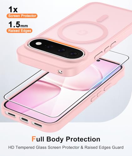 Image of FNTCASE for Google Pixel 11 Pro XL Case Light Pink: Fit for MagSafe