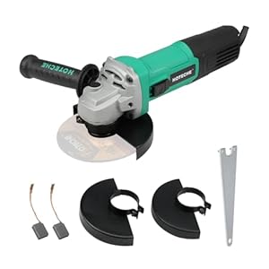 Hoteche 1200W 115/125MM Winkelschleifer - 3000-11000rpm Leerlauf, Farbige Verpackung