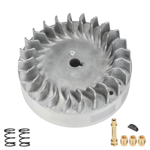 EOPOAYI 212cc Aluminum Flywheel 10krpm Compatible with Predator 212 Hemi Only Engine 60363 Coleman Mini Bike CT200U BT200X CT200U-EX Baja Warrior MB200 MB165 GX160 GX200 6.5HP Performance Parts
