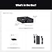Fosi Audio V3 Stereo Amplifier Home Audio 300 Watts x2 Power TPA3255 Class D Mini Amp 2 Channel Audio Component for Passive Bookshelf Tower Speakers Desktop Home Theater with 32V Power Supply