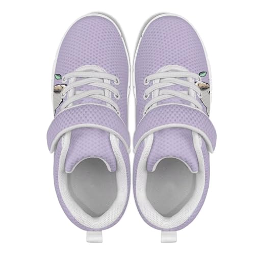 Kids Tennis Gym Shoes Slip On Sneakers Comfy Running Athletic Shoes3