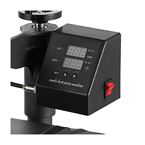 Heat Press Machine 5 in 1 Sublimadora 12x15 Heaess miniatura 7