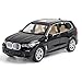 KXSM 2021 1:32 per BMW per X5 SUV Lega Die Cast Sound Light Tirare Indietro Giocattoli Veicolo per Bambini Macchinine in Metallo (Color : Black 2)