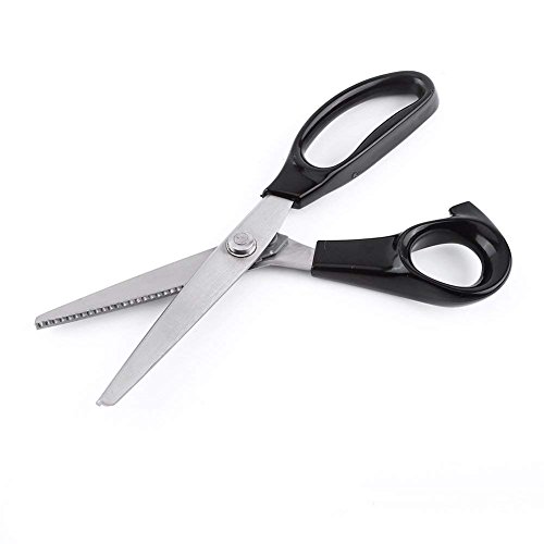 Fabric Decorative Round Triangle Edge Stainless Steel Pinking Shears Scissors Clipper 3 5 7mm (3mm)