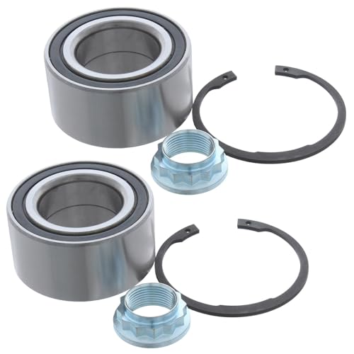 XYZ Parts Replacement Rear Wheel Bearing Kits Pair Compatible with BMW 3 Series E92 Coupe 2006-2013 33416762317
