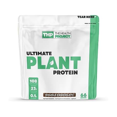 The Health Project - Ultimate Plant Protein with Digezyme | Vegan-Friendly, Muscle Recovery & Ehanced Digestion Support Cover