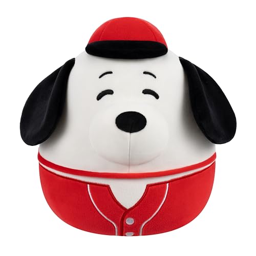 Squishmallows Original Peanuts 8in Baseball Snoopy – Official Jazwares Plush (Little) - image 1