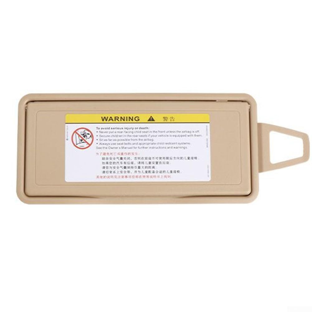 Elegante visiera parasole per specchietto retrovisore per Mercedes Classe S, adatta direttamente ai modelli dal 1998 al 2013 (beige destro)