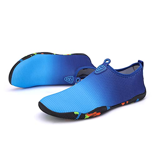 Image of Vsufim Quick-Dry Water Sports Barefoot Shoes Aqua Socks for Swim Beach Pool Surf Yoga for Women Men