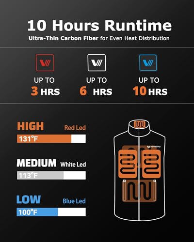 Venustas Women's Softshell Heated Vest with Battery,Lightweight Heated Golf Vest for Women2