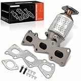 A-Premium Front Catalytic Converter Kit Direct-Fit Compatible with Hyundai Sonata 2006-2007, Azera 2006-2010, Entourage 2007-2008 & Kia Sedona 2006-2010, Amanti 2007-2009, 3.3L 3.8L, EPA Compliant
