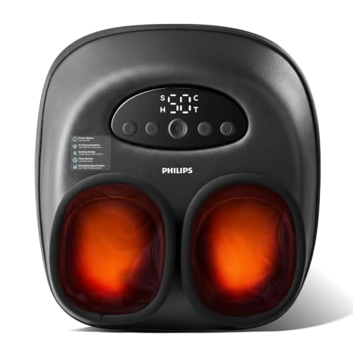 PHILIPS Foot Massager with Heat, Shiatsu Kneading & Air Compression - image 1