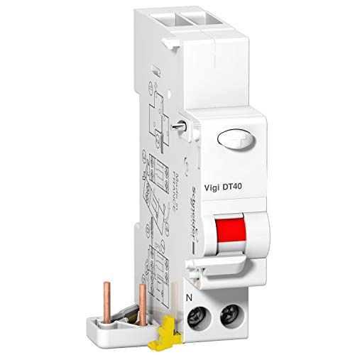 VIGI DT40 1P+N 25A 300 AC bloc différentiel pour disjoncteur phase neutre