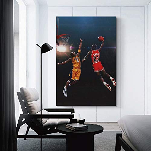 Tingtai, poster di Michael Jordan e Kobe Bryant
