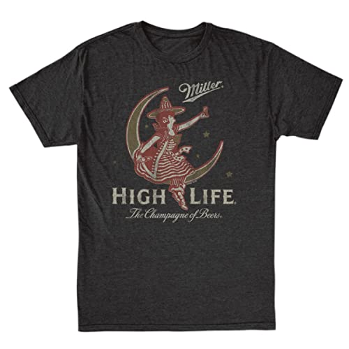 Miller High Life Girl in The Moon T-Shirt