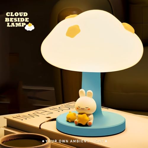 Lámpara de Mesa Infantil Nube de Silicona Recargable LED miniatura 4