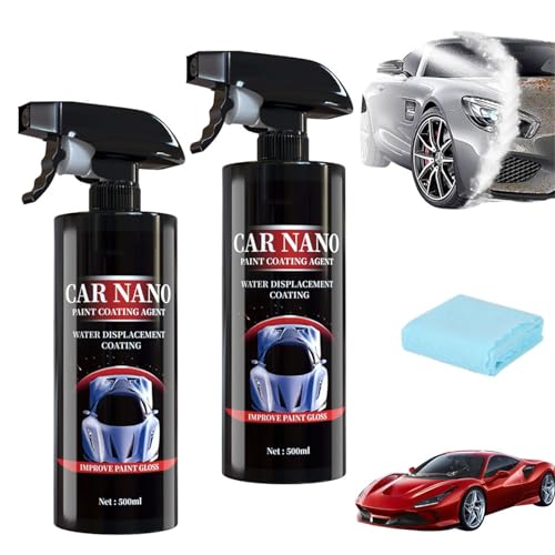 Spray for coche Nurafix Nano, spray for eliminar arañazos, agente de recubrimiento de pintura for coche, pulimento for carrocería, pulimento micronizado de reparación rápida