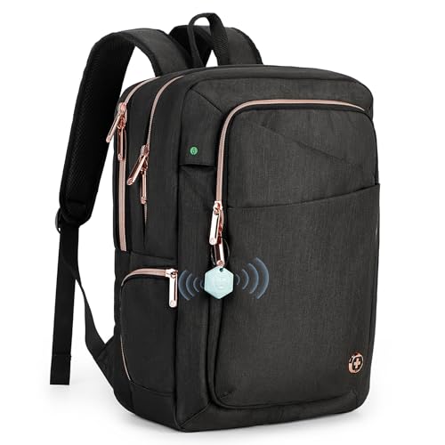 Swissdigital Design Business Backpack Rose Gold-Tone