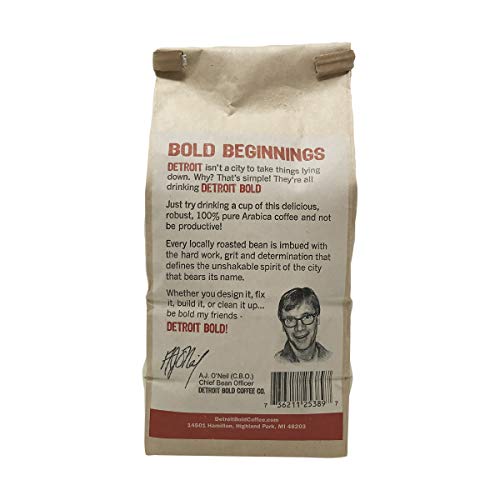 DETROIT BOLD COFFEE Cafe Signature Coffee, 8 OZ miniatura 4