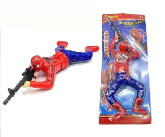 pmw Crawling Pose Superhero Spider Action Figure Moving Toy | Multicolor, For Kids, Superhero Theme, Crawling Pose, Action Figure-image-35