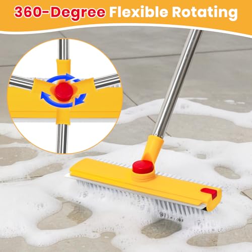50% Off REEWII 64in Floor Scrub Brush with 3-in-1 Tool - Image 3