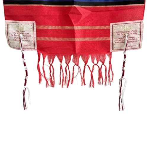 Messianic Tallit Prayer Shawl Israel Jewish Tallit Praying Scarf Wrap Headscarf for Men Women3