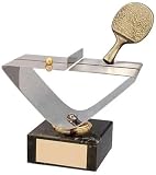Medida: 17cm de altura Trofeo Tenis de Mesa Personalizado Ping Pong de 17cm de altura Grabado