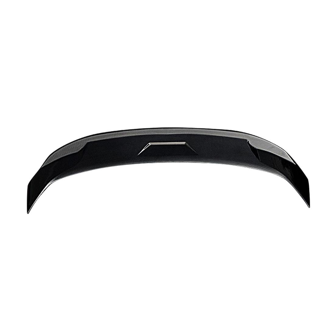 EASDCFSF for Honda for Civic EX/LX/Si/Sport 2022-2023 JDM Style Trunk Spoiler Wing Carbon Fiber Print ABS 1 Piece Rear Gloss Black,Matte Black Available -HC224JDM