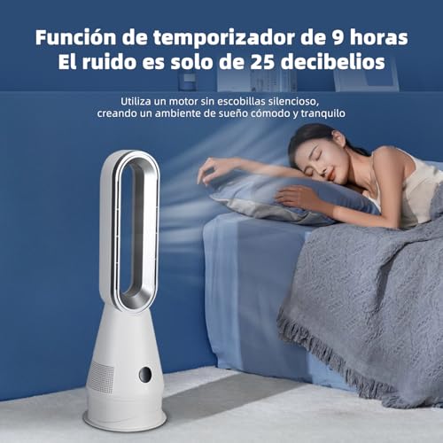 BeSokar Ventilador Torre JF-500 con Calefacción, Enfriamiento, Purificador de Aire, Oscilación de 120° y Mando a Distancia​​ - imagen 4