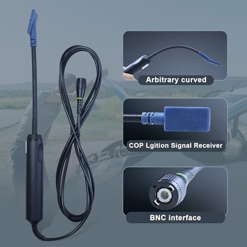 Image of Hantek Signal Probe Coil-on-Plug HT20COP, Automotive Diagnosis Probe Waveform of Automobile Engine 2M BNC Probe