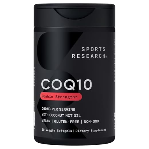 Sports Research® CoQ10 200mg, 90 Count Plantgels™