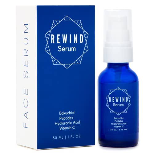 Bakuchiol Plant Derived Retinol Alternative | Anti Aging Collagen Booster Bakuchiol Serum With Peptides Vitamin C Hyaluronic Acid | Smooth Clarify Skin, Target Fine Lines | Made in Canada