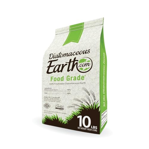 DiatomaceousEarth Food Grade Diatomaceous Earth – 10lb | 100% Organic, All-Natural Powder | Safe for Humans & Pets | OMRI Listed for Organic Use