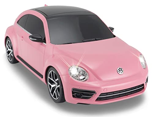 JAMARA VW Beetle 1:14 2,4GHz - offiziell lizenziert, originalgetreue Lackierung, LED Licht vorne/hinten, ferngesteuertes RC Auto