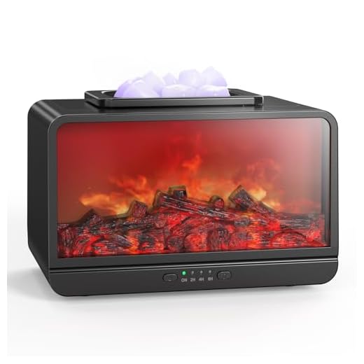 Quemador De Cera, STLOVe® Quemador Eléctrico, Calentador De Llama 3D, Purificador De Aire, Difusor De Aromas con Temporizador 3, Brillo Regalo Perfumado para SPA/Oficina/Home/Dormitorio/Yoga-Sin Cera