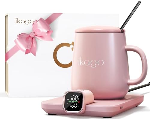 Coffee Mug Warmer Set, ±1°F Precision Temperature Control Smart H...