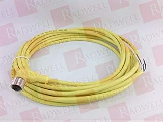 RADWELL VERIFIED SUBSTITUTE R-FA4TZ-V075-SUB Female, Single-Ended Cable, Cable, PVC, M12, Substitute for HTM SENSORS R-FA4TZ-V075, 5M, 4-PIN, Right Angle