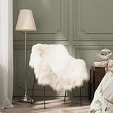 Couleur : crème Solivagant Housse de Chaise en Peau de Mouton islandaise Crème 70x110 cm,(1 KG)