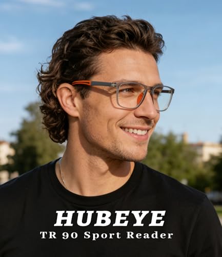 Image of TR90 Blue Light Blocking Reading Glasses with Pouches & Lanyard,Cheaters