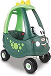 little tikes Cozy Coupe Dino - Ride On with Real Working Horn, Clicking Ignition Switch, & Fuel Cap - for Kids 18 Months - 5 Years