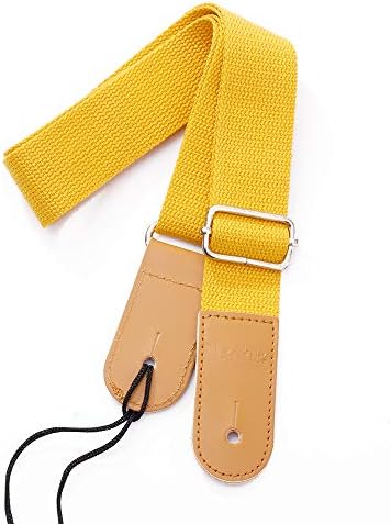 Delicate Soprano Ukulele Strap Yellow