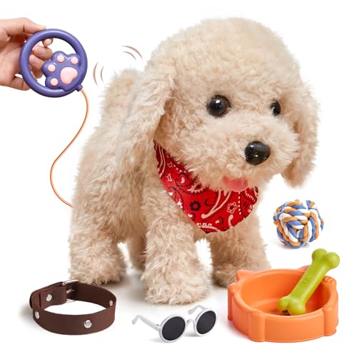 TUMAMA Interaktives Hund Spielzeug Kinder, Laufender Hund mit Fernbedienung...