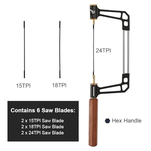 TOOLCOOL Aluminum Frame Coping Saw