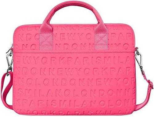 Red Lemon Laptop Shoulder Bags Fit 13-13.3 inch MacBook Pro/Air, HP, Dell Notebook Computer Messenger Handbags in Waterproof Material Laptops with Shoulder Strap for Girls/Boys/Men/Women