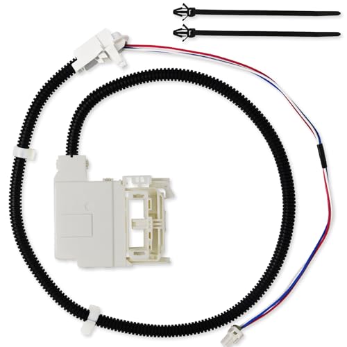WH08X32657 WH08X31222 WH08X37937 Washer lid lock and harness for GE, replace 4963152 AP7033485 PD00070146. For Model GTW220ACK7WW GTW335ASN2WW GTW465ASN2WW GTW465ASN3WW GTW465ASN9WW HTW240ASK6WS