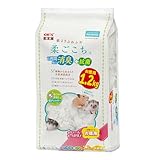 ジェックス 柔ごこち 1.2kg 紙よりふわふわ ホワイトパルプマット 天然広葉樹パルプ100% 消臭+抗菌 床材 ハムスター・小動物用