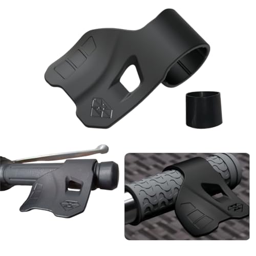 Svzadipe Motorcycle Throttle Holder Universal Wrist Throttle Assist Rest Control Handlebar Cruise Control Hand Rest Accelerator for Street Bike Sport Off Road Scooter Naked ATV (Black)